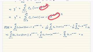 Solving 3xy  y  y  0 Using the Frobenius Method [upl. by Sihtnyc]