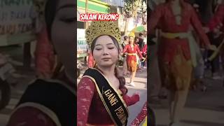 Salam kerong karnaval Gilang Tulung agung karnaval dancerkarnaval dancer joget djkarnaval [upl. by Fuld871]