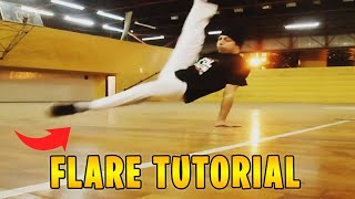 Como Fazer o Flare  Tutorial Básico e Avançado de Como Dançar Break Dance 12 [upl. by Aicrag]