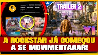 ROCKSTAR se PREPARANDO para GRANDE ANÚNCIO TRAILER 2 PODE ESTAR PRÓXIMO E Mais [upl. by Beall]