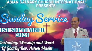 ACC INTERNATIONAL  SUNDAY SERVICE  01092024 [upl. by Esile]