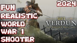 VERDUN  Plays Good  Sounds Good  Actual Fun WW1 Game  Verdun 2024 Gameplay  Worth Your Time [upl. by Laucsap644]