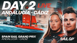 2023 Spain Sail Grand Prix  Day 2 [upl. by Fadden]