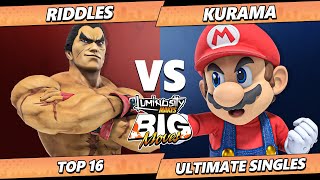 LMBM 2024  Riddles Kazuya Vs Kurama Mario Smash Ultimate  SSBU [upl. by Pejsach]