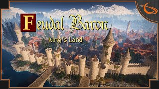 Feudal Baron Kings Land  Village to Castle Building Game [upl. by Ddart]