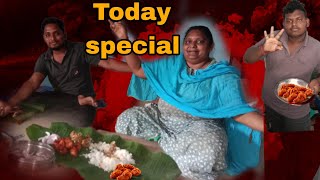 chicken thanni kulambu with chicken 65 கோழி தண்ணி குழம்பு கோழியுடன் 65Sathyashanmugamchannel [upl. by Nertie712]