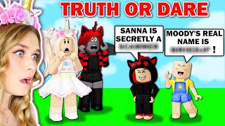 Our KIDS EXPOSED US During Truth Or Dare In Adopt Me Roblox [upl. by Mellicent]