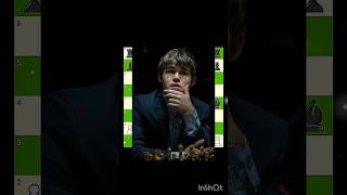 Magnus carlsen brilliancy 💝💝💥 chessstrategiesknightxedit brilliantrooksacrificechess [upl. by Neeluqcaj]