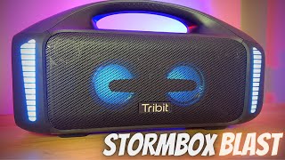 Tribit Stormbox Blast Review  This speaker is a MONSTER Incredible [upl. by Eeliab411]