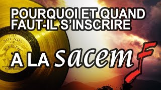 TUTO BIZ  SACEM pourquoi et quand faut il sy inscrire [upl. by Neils]