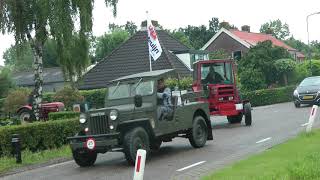 Oldtimers tractoren oude trekkers toertocht Dennis Lopik 15062019 Lopik Dennis15062019 [upl. by Wolliw344]