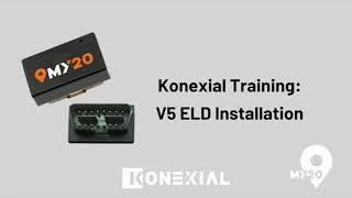 Easy ELD Install  Konexial V5 Installation Video [upl. by Lucas]