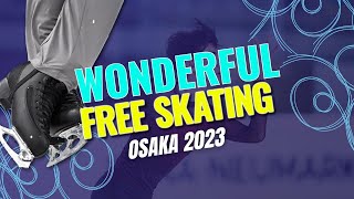 Yanhao LI NZL  Junior Men Free Skating  Osaka 2023  JGPFigure [upl. by Atirehgram]