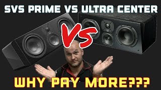 SVS prime center vs Ultra center [upl. by Ahteral770]