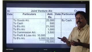 JOINT VENTURE ACCOUNTS BCOM 2ND SEM PROBLEM NUMBER 2 [upl. by Gere]