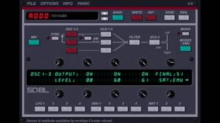 Free Ensoniq SQ80 Synthesizer VST Emulation [upl. by Mazur]