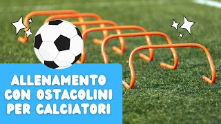 Allenamento per Bambini e Ragazzi Esercizi con gli Ostacolini [upl. by Atelra]