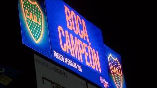 BOCA CAMPEON AP11  Desde la tribuna HD [upl. by Leund375]