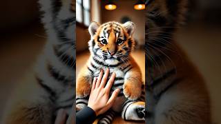 Cute fat tiger kawaii cute shrortsfeed animals tigerlove tiger funny [upl. by Caria]