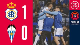 Resumen PrimeraFederación  RC Recreativo de Huelva 10 CD Alcoyano  Jornada 9 Grupo 2 [upl. by Attiuqram800]