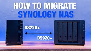 Guide How to Migrate Synology NAS  Synology DS220 to DS920 [upl. by Idoc]