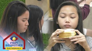 PBB Balikbahay Gwen nagkaissue sa housemates dahil sa napaparaming kain [upl. by Eimmit]