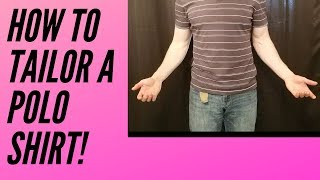 How to Tailor a Polo Shirt [upl. by Acinej]