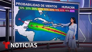 Beryl se convierte en un devastador huracán de categoría 5  Noticias Telemundo [upl. by Ydieh]