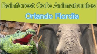 RainForest Cafe Orlando Florida Animatronics [upl. by Leiria226]