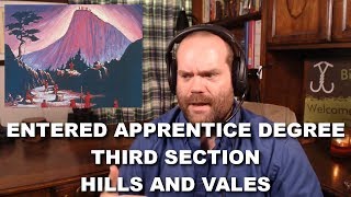 Entered Apprentice Degree  Third Lecture  Hills and Vales [upl. by Brendon73]