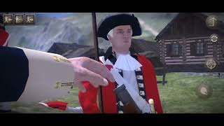 Muskets of America 2  continental army attack on British army base  android gameplay [upl. by Ayouqes]