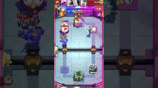 135 HP vs 186 HP 😱 Balloon raged but Evolved Battle Ram 🐏 outsped amp crushed tower 💥 clashroyale [upl. by Airdnna]