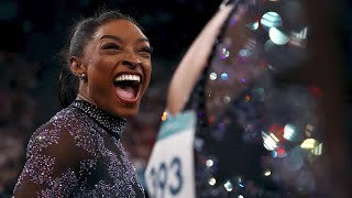 Simone Biles makes longawaited Olympic return  REUTERS [upl. by Gregson294]