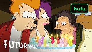 Thats a Lot of Candles Fry  Futurama  Hulu [upl. by Juieta739]