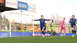 Pitchside Angle Goals v Forest Green [upl. by Eahsan]