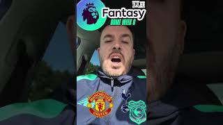 Fantasy Premier League 24  GW 6  Man Utd V Tottenham FPL fantasypremierleague manutd spurs [upl. by Nalyd25]