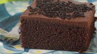 Chocolate Cake Recipe Demonstration  Joyofbakingcom [upl. by Etnuhs]