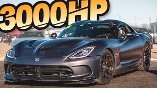 3000HP Turbo Street Viper Air Shifted Sequential  400 Shot Nitrous 2400lbft OF TORQUE [upl. by Buehler]