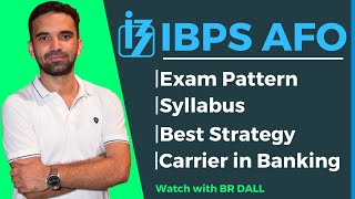 IBPS AFO 202425  Exam Pattern Syllabus Strategy and Career in Banking [upl. by Bronk]