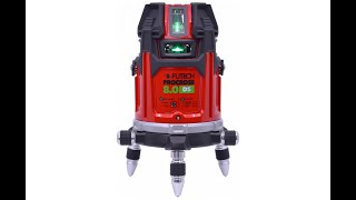 FUTECH Procross 80 DS Green cross line laser [upl. by Wescott306]