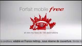 Pub  Free  Evolution du forfait mobile 4G [upl. by Doralin]