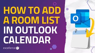 How to add a room list to your Outlook Calendar  2024 [upl. by Hennahane]