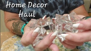 asmr Home Decor Haul  soft spoken tapping asmr homedecor seasiren [upl. by Sweatt]