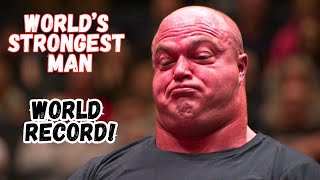 Mitchell HOOPER  World Record  Worlds Strongest Man [upl. by Ahteres535]