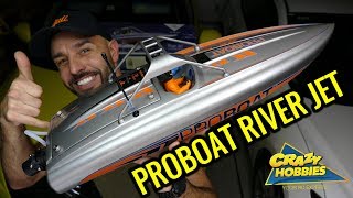 PRO BOAT RIVER JET  Unboxing amp In Depth Look [upl. by Schubert]