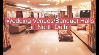 Top 10 Wedding VenuesBanquet Halls in North Delhi  Sloshout [upl. by Ruenhs]