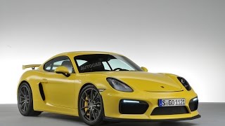 2015 Porsche Cayman GT4 revealed [upl. by Elem]