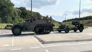 80 years liberation parade in Valkenswaard Netherlands Doortocht bevrijdingstocht 4K [upl. by Fridell]