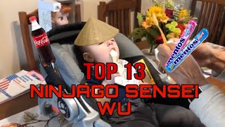 TOP 13 NINJAGO SENSEI WU MEME [upl. by Akitan]