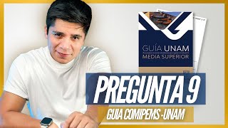 GUÍA UNAMCOMIPEMS 2024  PREGUNTA 9 [upl. by Arihaz945]